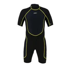 2.5mm Akona Mens Shorty Spring Shortie Back Zip Wetsuit for Scuba Diving Snorkeling