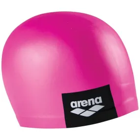 ARENA Adult Logo Moulded Swimming Cap (Pink)