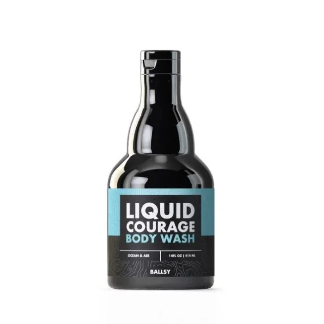 Ballsy Liquid Courage Hydrating Body Wash