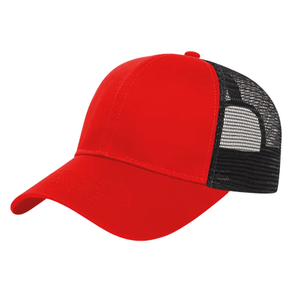 Cap America i3025 - Two-Tone Mesh Back Cap - Blank