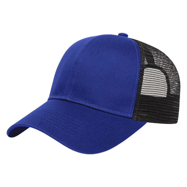 Cap America i3025 - Two-Tone Mesh Back Cap - Blank