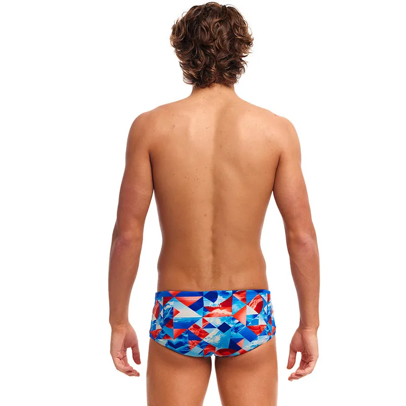 Funky Trunks - Big Swell - Mens Eco Sidewinder Trunks