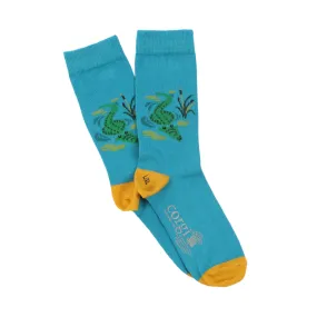 Kids Swimming Croc Cotton Socks