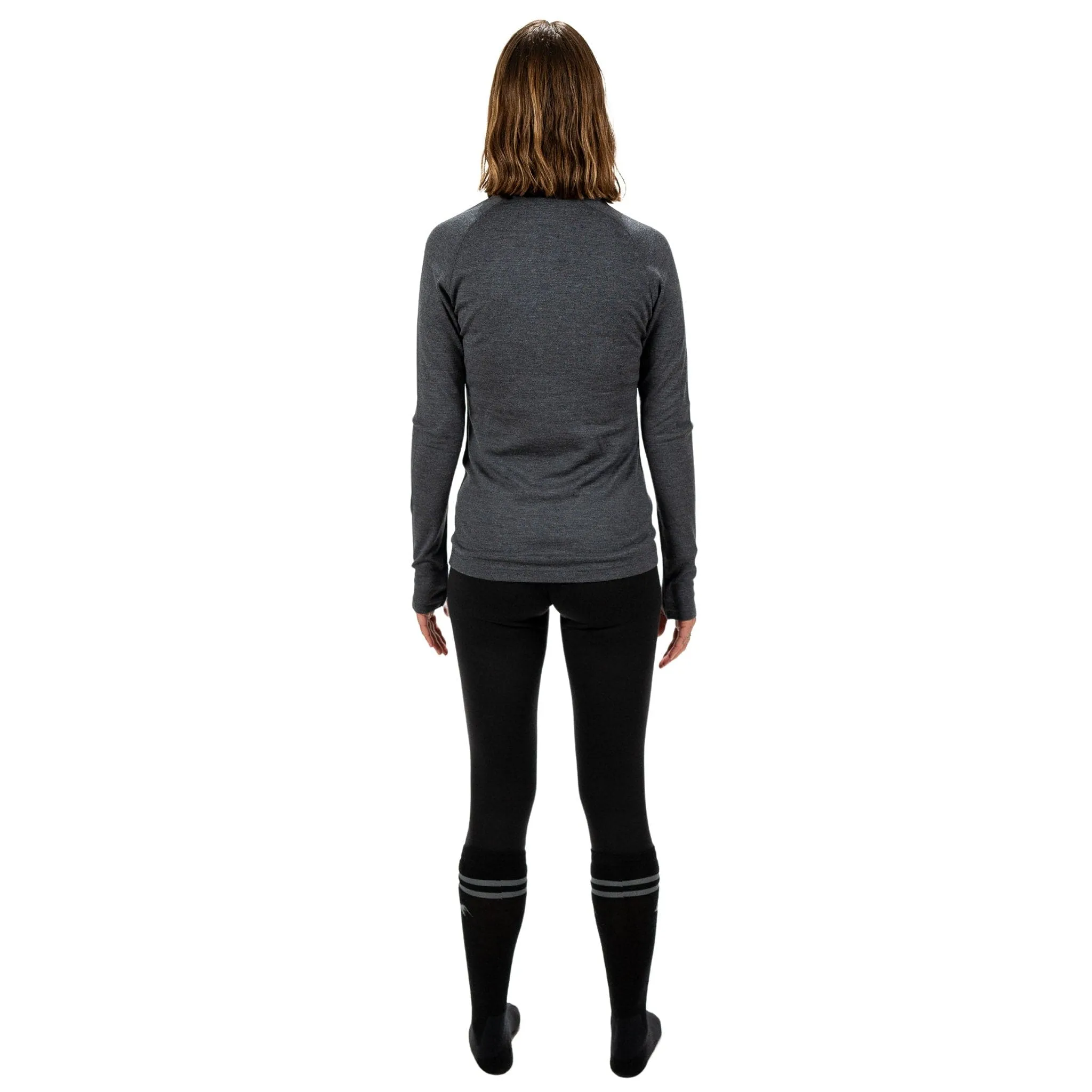 Women's Inversion Heavyweight Merino Wool Base Layer Bottoms - 3/4 Length